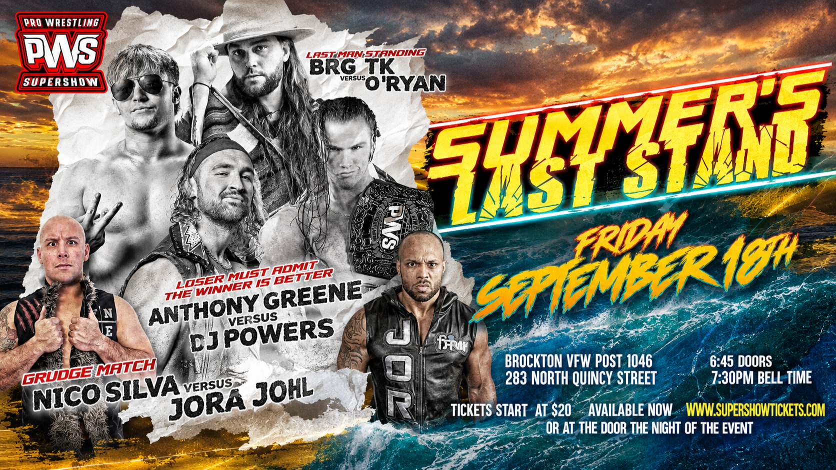 Pro Wrestling Supershow - Summers Last Stand