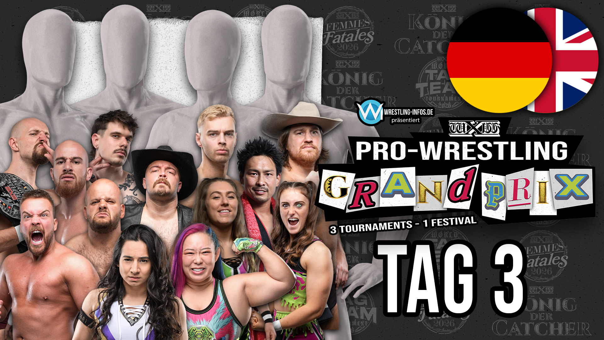 wXw - Pro Wrestling Grand Prix 2026 Night Three