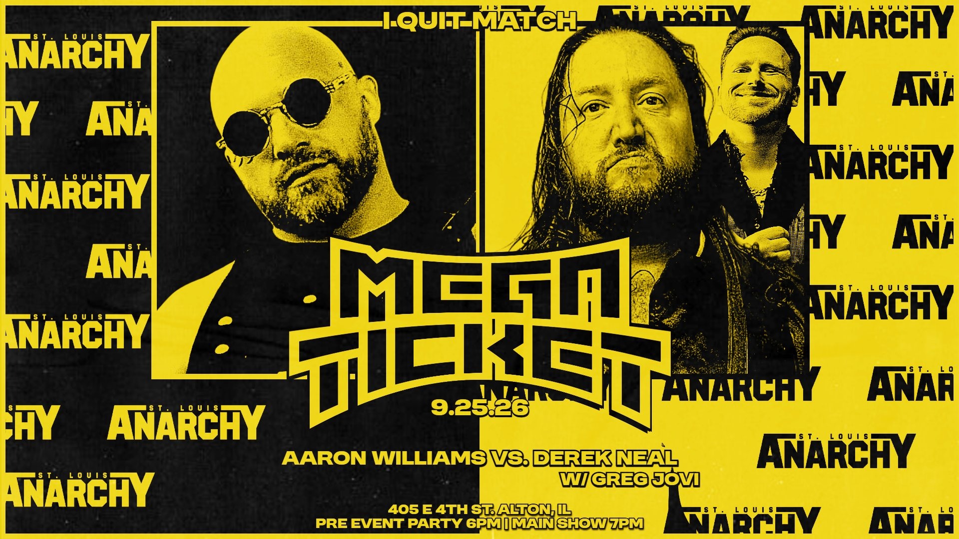 St Louis Anarchy - Mega Ticket 2026