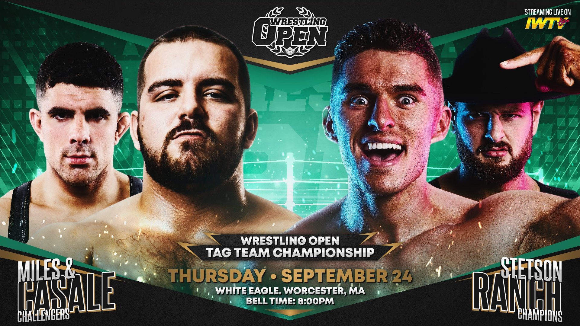LIVE This Week On IWTV - Wrestling Open, New Texas Pro