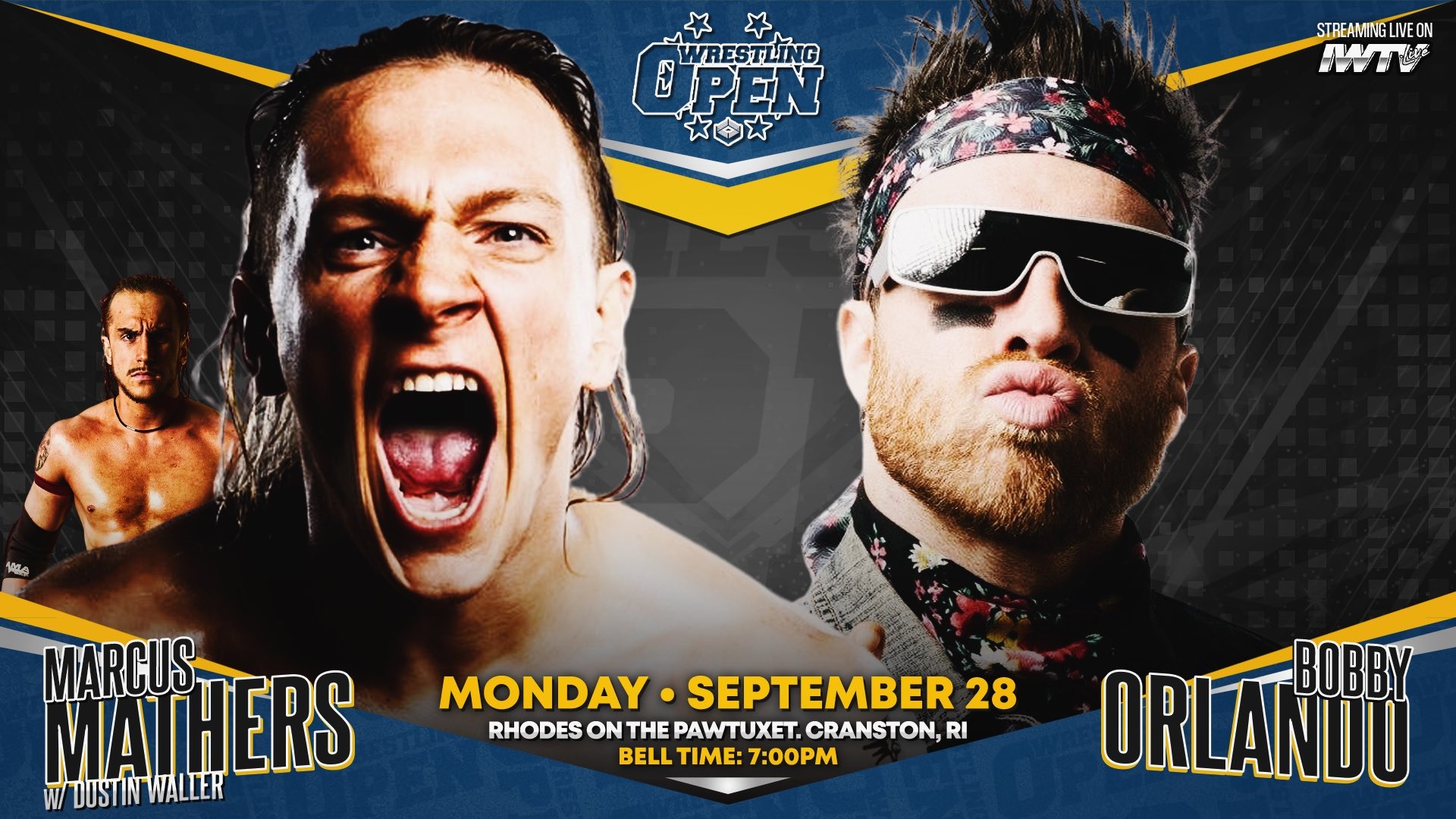 LIVE: Wrestling Open RI Ep 69