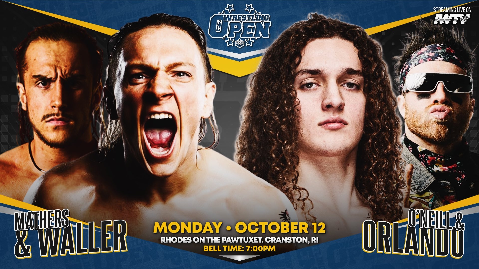 LIVE: Wrestling Open RI Ep 71