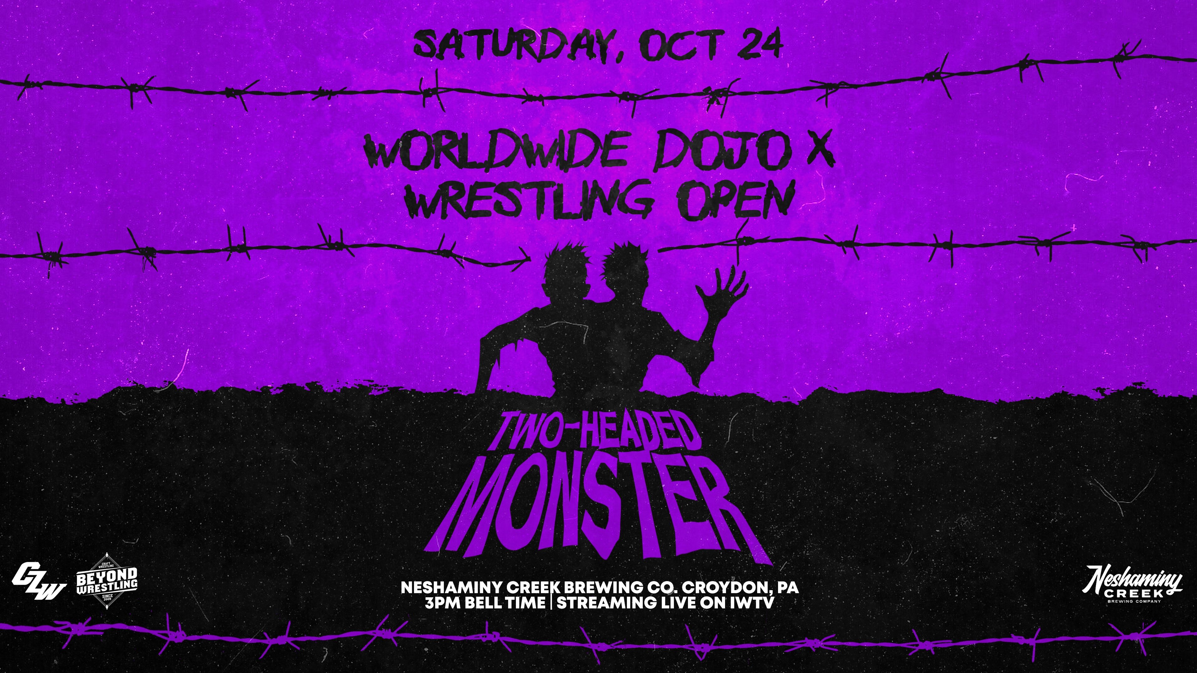 LIVE: Wrestling Open & Worldwide Dojo "Two-Headed Monster"