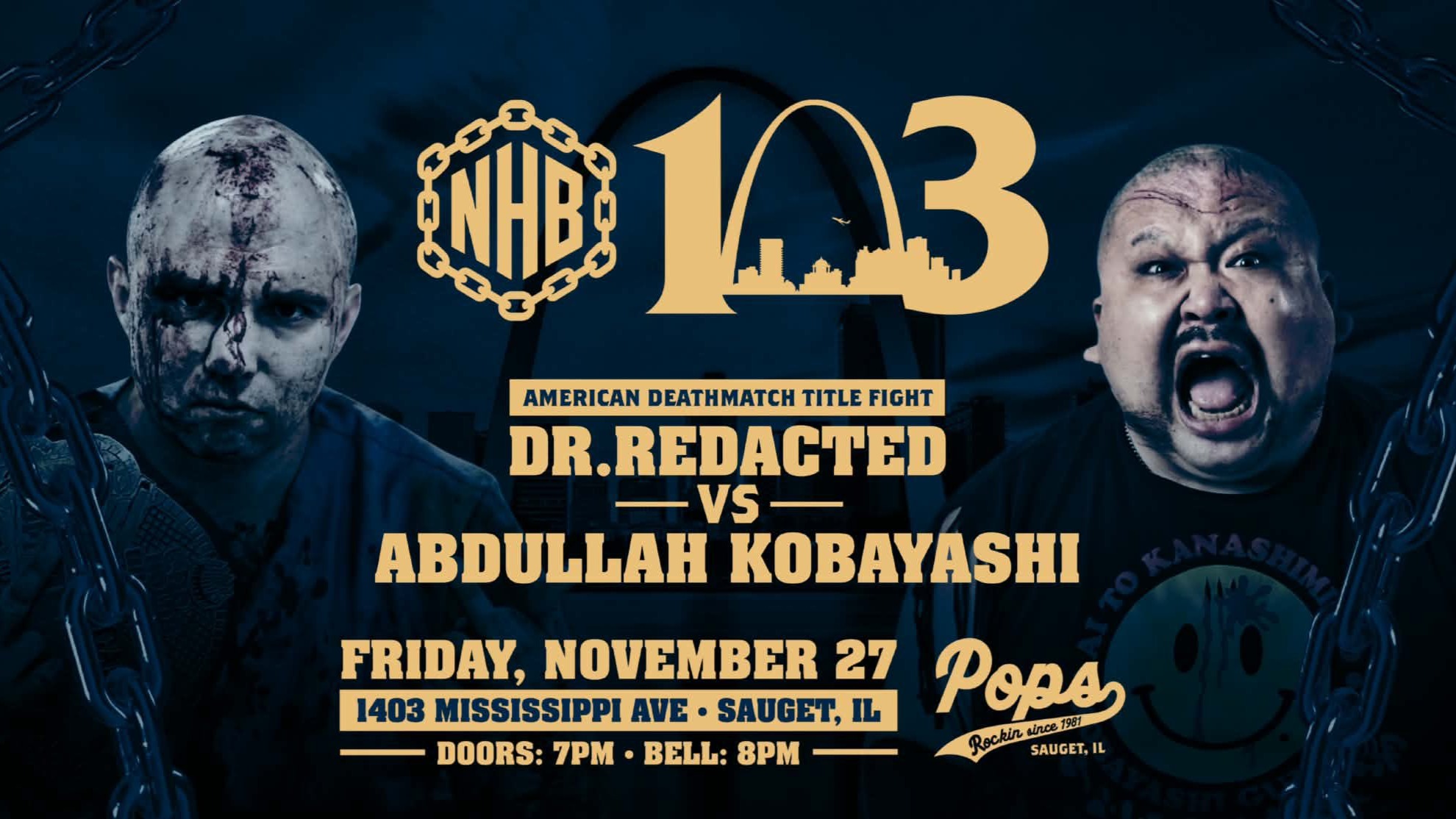 LIVE: NHB The Chains Vol. 103